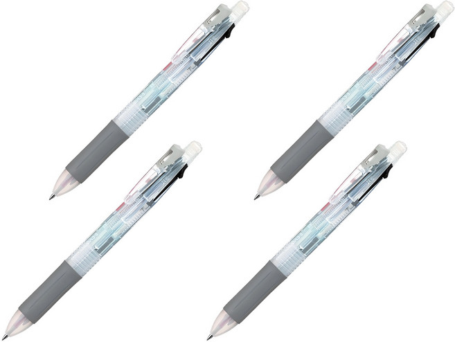 사라사 멀티펜 3+S SJ3 0.5mm, 3색, 4개