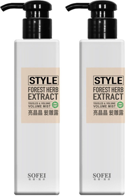SOFEI 舒妃 型色家亮晶髮雕露, 2個, 180ml