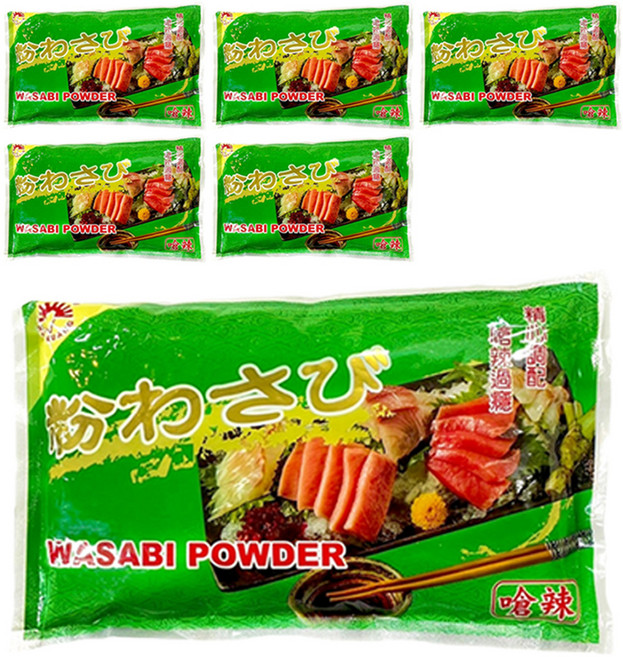 新光洋菜 新光嗆辣山葵粉 哇沙米, 300g, 6包