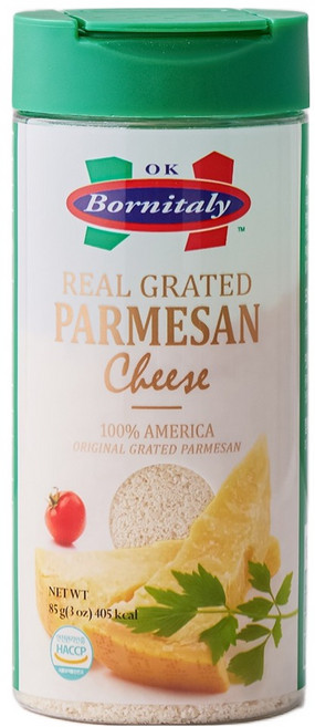 리얼 그레이티드 파마산치즈, 85g, 1개
