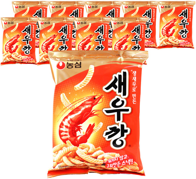 새우깡, 90g, 10개