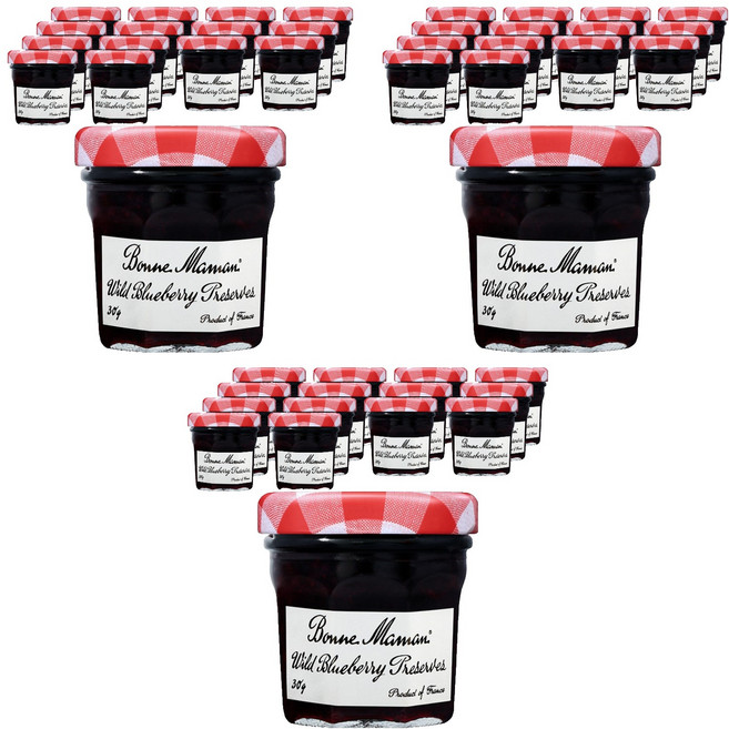 본마망 미니 블루베리잼, 30g, 45개