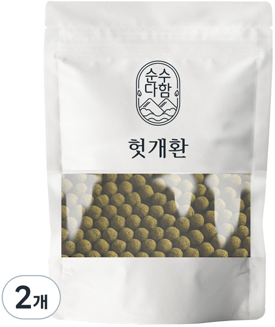 순수다함 헛개환, 300g, 2개