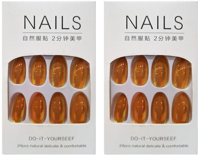 Paula's Nail 寶拉美甲 星月蝴蝶寶石美甲貼片, AP69004, 2盒