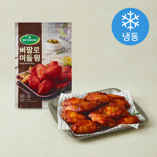 베타그로 버팔로 미들윙 (냉동), 800g, 1개