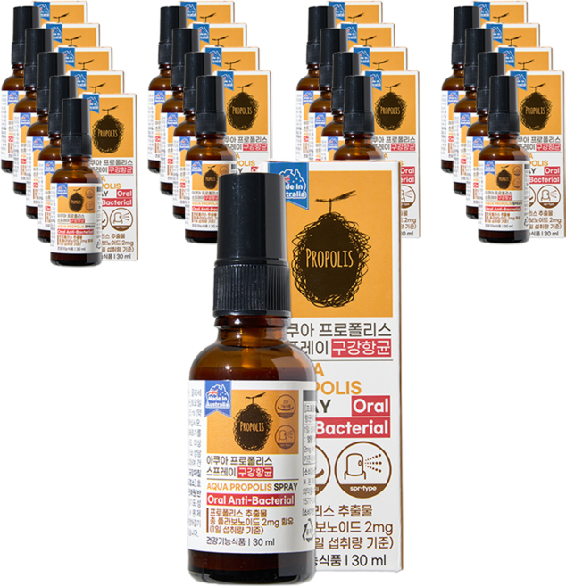 GENERAL LIFE 水漾蜂膠噴霧, 18個, 30ml