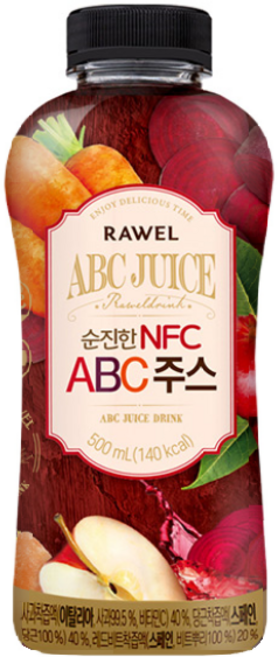 로엘 순진한 NFC ABC주스, 500ml, 1개