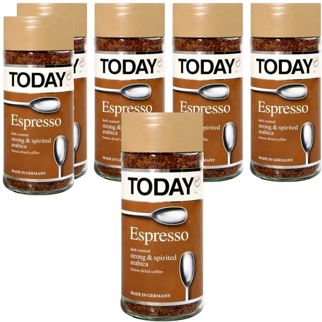 TODAY 當代 濃縮咖啡, 95g, 1罐, 6罐