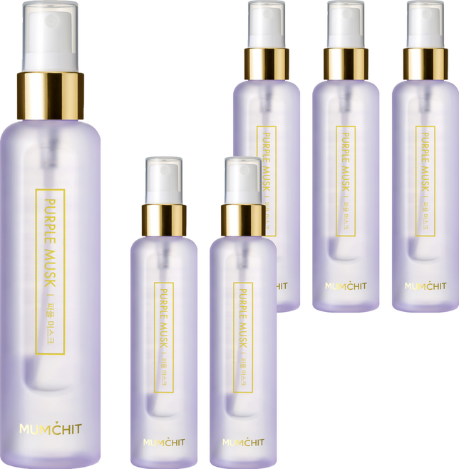 멈칫 헤어 앤 바디미스트 퍼플 머스크, 105ml, 6개
