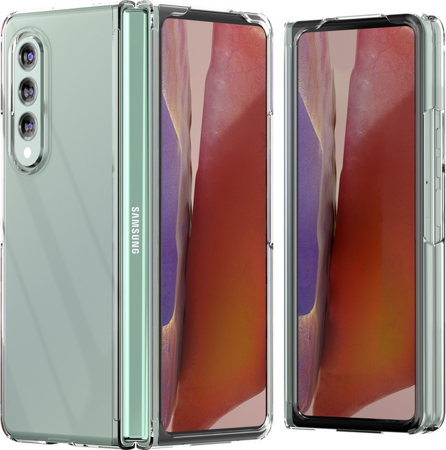 누아트 변색없이 투명한 어센틱클리어 하드 휴대폰 케이스