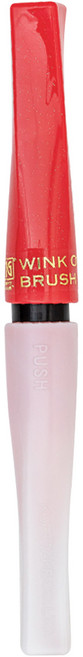 Kuretake 吳竹 閃亮亮彩色軟筆刷毛筆 S-56-020, 紅色, 1支