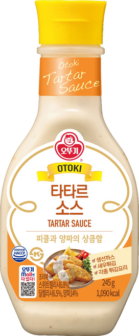 오뚜기 타타르 소스, 245g, 1개