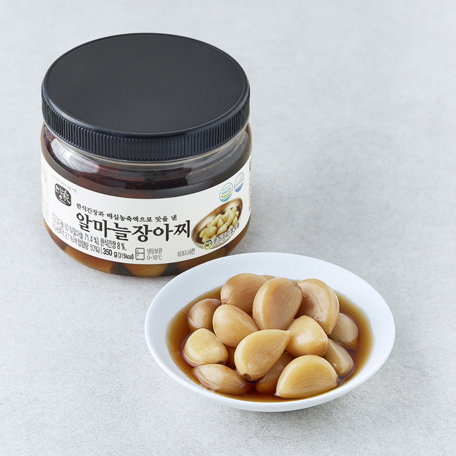 담가 알마늘장아찌, 350g, 1개