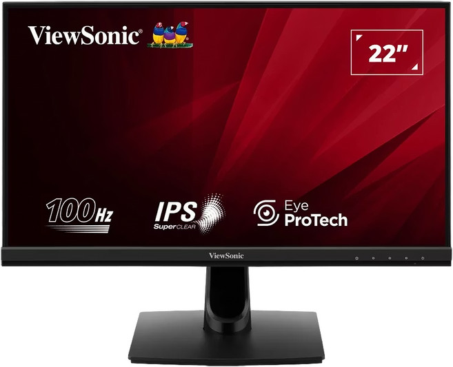 ViewSonic 優派 22型 FHD 100Hz 薄邊框螢幕 VA2214-H, 1台