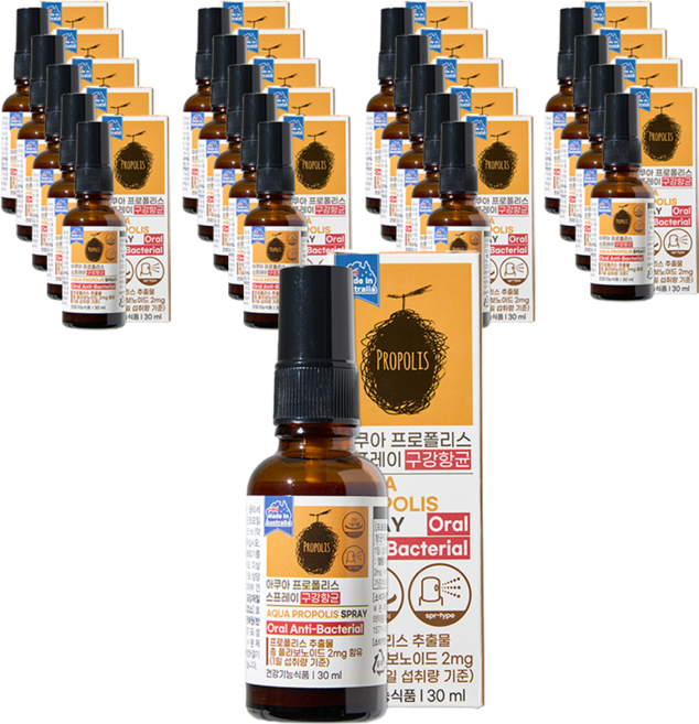 제너럴라이프 아쿠아 프로폴리스 스프레이, 30ml, 20개