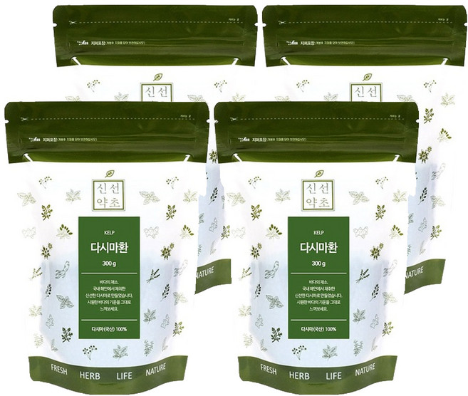 신선약초 다시마환, 4개, 300g
