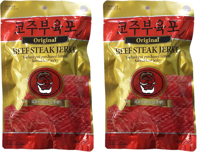 코주부 오리지널 육포, 100g, 2개
