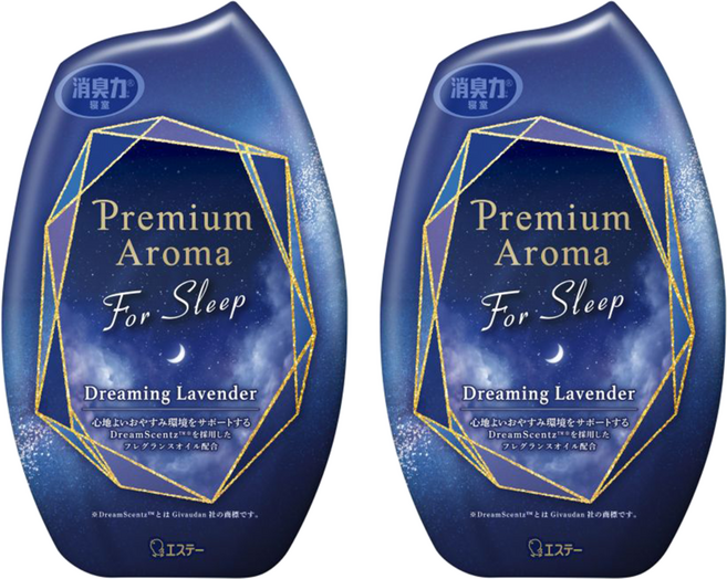 ST 雞仔牌 消臭力 Premium Aroma 室內舒眠系列芳香劑 400ml - 夢幻薰衣草 (深藍), 2瓶