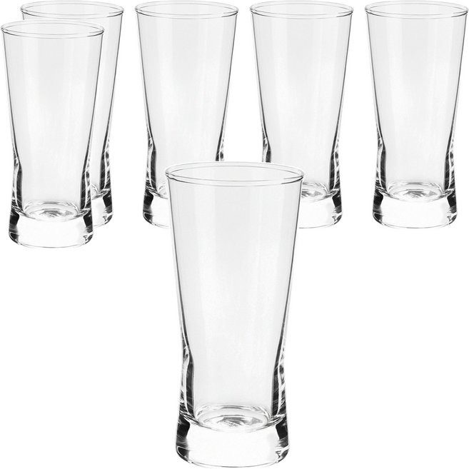 Ocean Glass 大都會啤酒杯 210ml, 6個