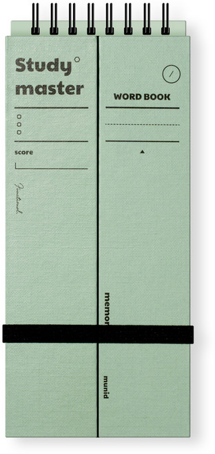 뮤니드 스마트 단어 암기장 140매, 민트, 1개