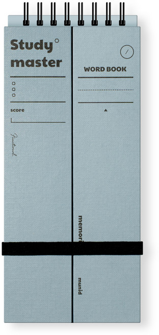 뮤니드 단어 암기장 140매, inblue, 1개