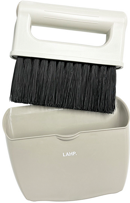 라프 포켓비 기본형 미니 빗자루 + 쓰레받기 세트, 베이지, 1세트