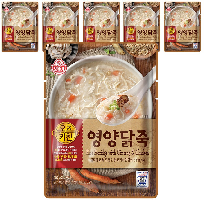 오즈키친 영양 닭죽, 450g, 6개
