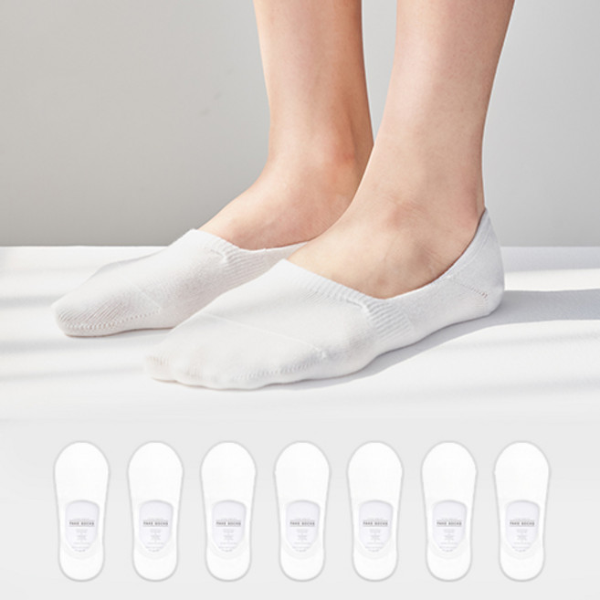 GGRN 여성용 168N 스탠다드 굿피트 페이크 삭스 8켤레 세트