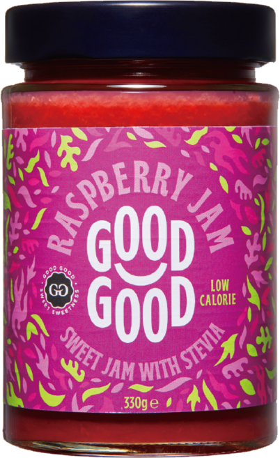 굿굿잼 저칼로리 스테비아 라즈베리잼, 330g, 1개