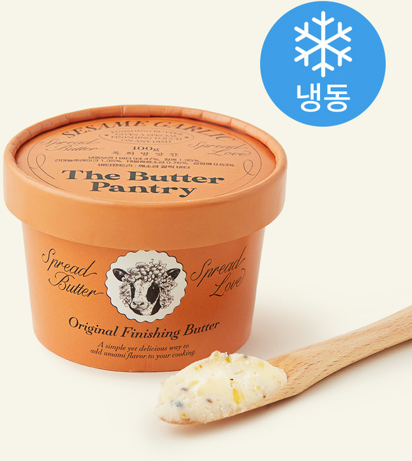 버터팬트리 깨소금 갈릭 버터, 100g, 1개