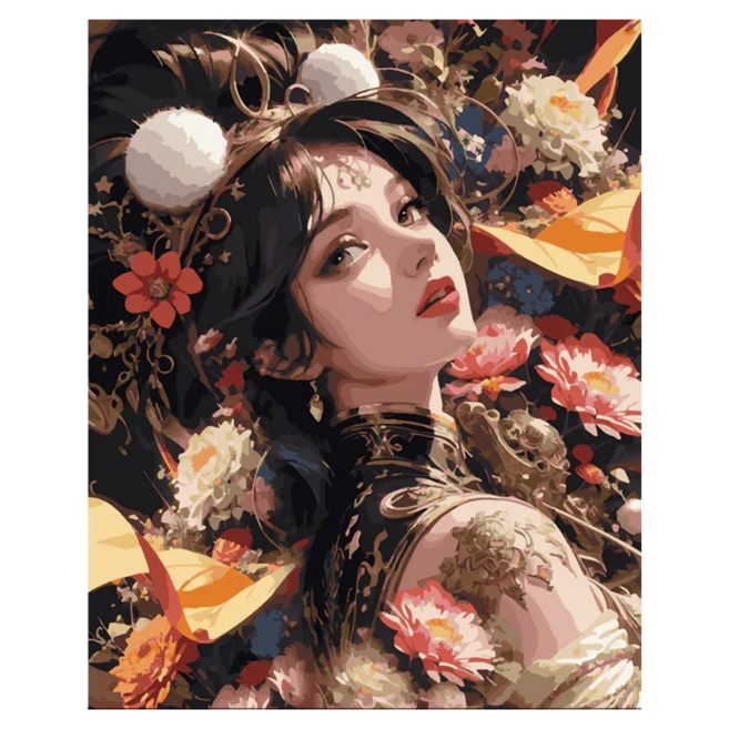 ArtLife 藝術生活 風華絕代系列 數字油畫DIY TW062 40 x 50cm, 沉魚落雁, 1個