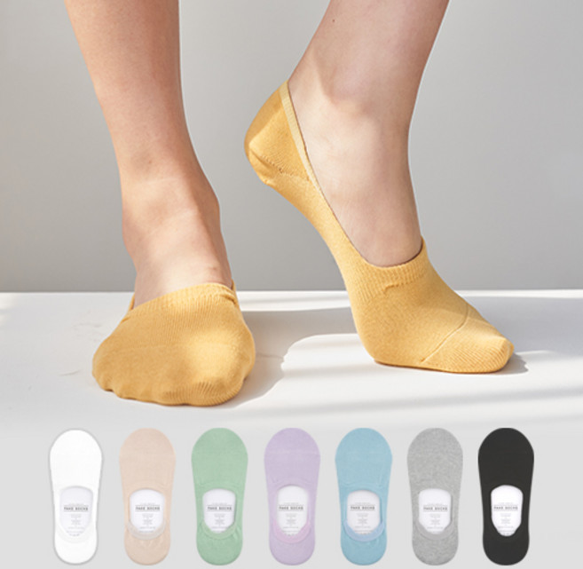 GGRN 여성용 168N 스탠다드 굿피트 페이크 삭스 8켤레 세트