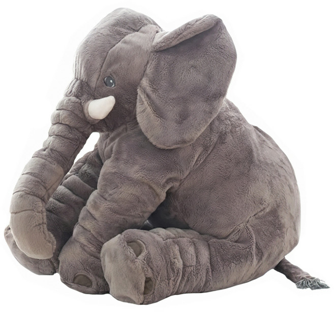 Blancgateau 大象安撫玩偶, 1個, 灰色