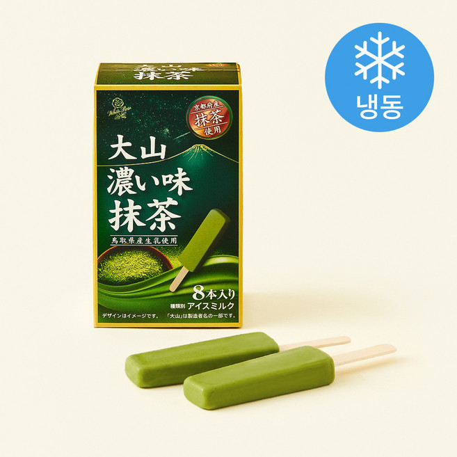다이센 진한 녹차 아이스밀크 (냉동), 30ml, 8개입, 1개