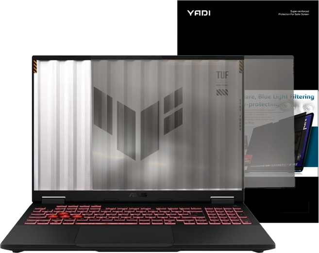 YADI 亞第 獨特磁吸 16 : 10 水之鏡防窺片 16 吋 ASUS TUF Gaming A16 2024 專用, FA608WV, 1片