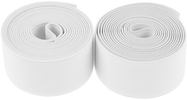 코멧 베이직 수예용 고무밴드 35mm, 화이트, 2개