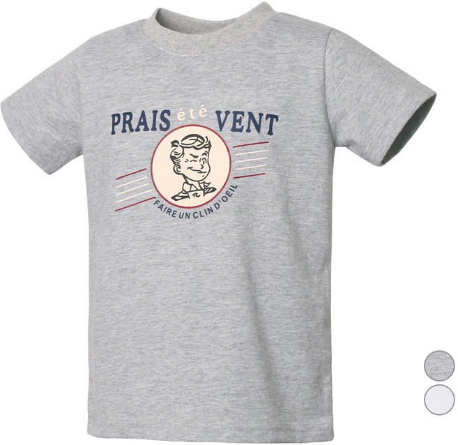 유라비 아동용 통기성 아페 나염 반팔 티셔츠