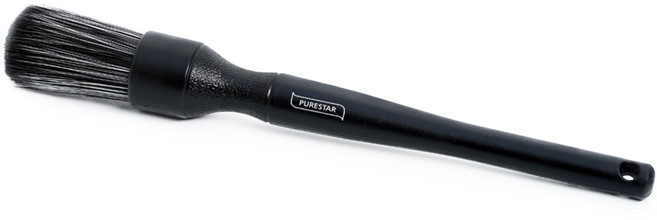 PURESTAR 디테일링 브러쉬 블랙 대, 1개, 23.5cm