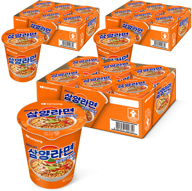 삼양라면 오리지널 컵 65g, 18개