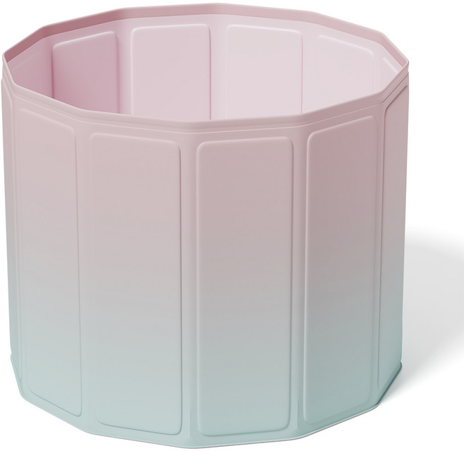 코멧 폴딩 욕조, 핑크소다, 1개