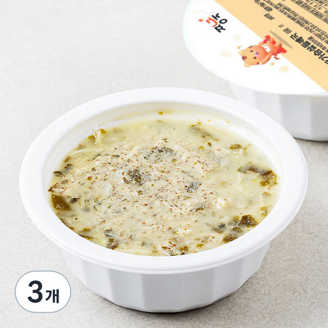 짱죽 닭가슴살 들깨국, 혼합맛(닭가슴살/들깨), 150g, 3개