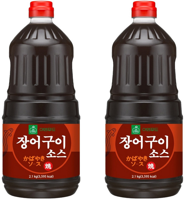이엔푸드 장어구이 소스, 2.1kg, 2개