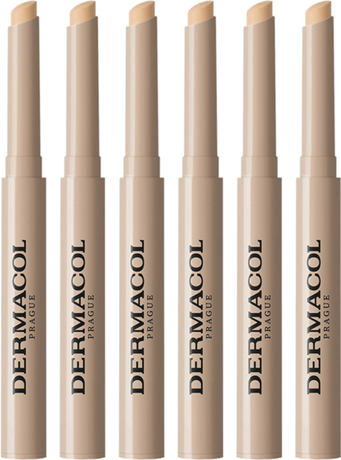 더마콜 매트 컨트롤 코렉터 컨실러 0.9g, 6개, 2호