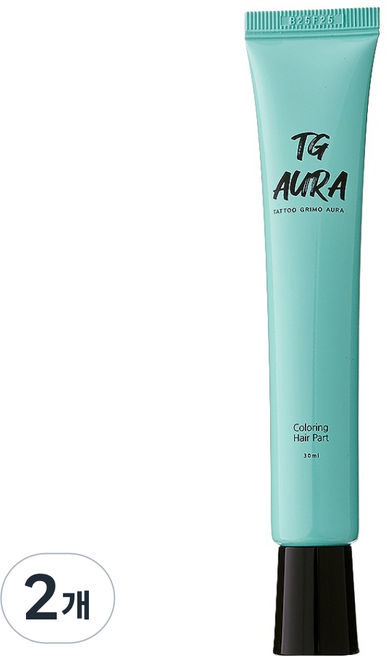 타투그리모 아우라 30ml, 흑갈색, 2개