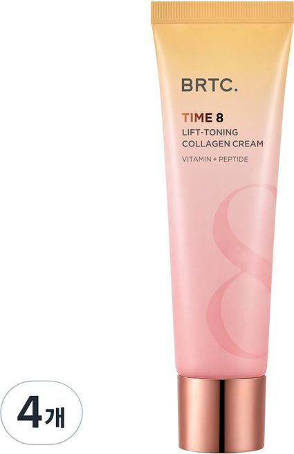 BRTC. Time 8提亮膠原蛋白乳霜, 80ml, 4個