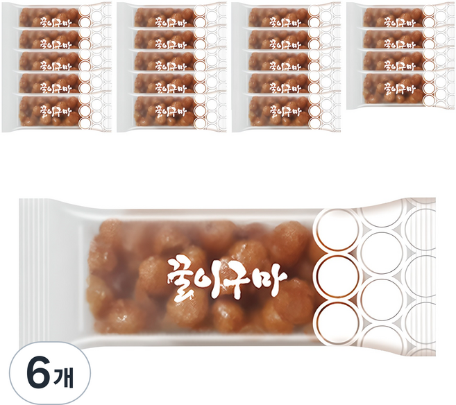 꿀이구마 말랑 오란다 20p, 280g, 6개