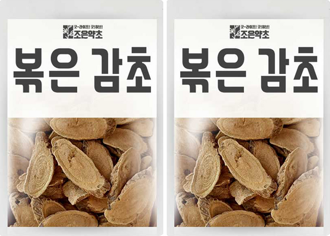 조은약초 볶은 감초, 300g, 2개