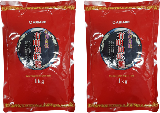 아리아케 탄탄멘 스프, 1kg, 2개