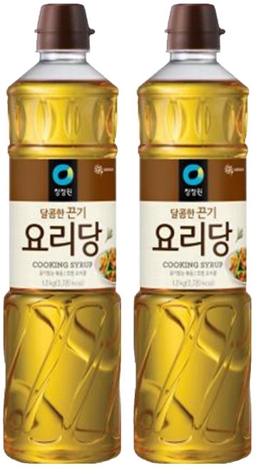 청정원 달콤한 끈기 요리당, 1.2kg, 2개