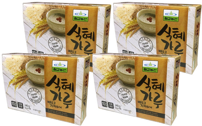 칠갑농산 식혜가루, 240g, 4개